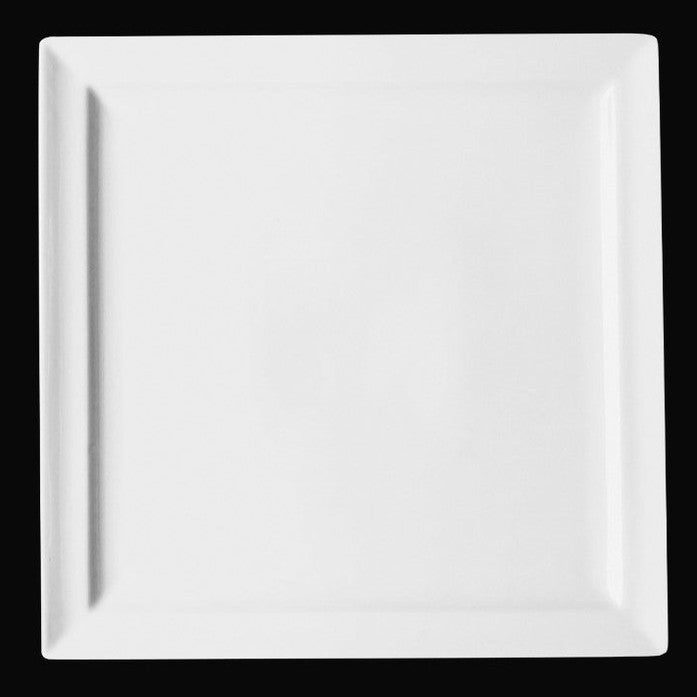 CLASSIC FLAT SQUARE PLATE,  COLOR: IVORY,  DIM.: 30 CMX30X2.3 CM