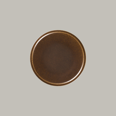 EASE FLAT COUPE PLATE, COLOR: RUST, DIA: 27.5 CM, HEIGHT: 2.4 CM - Mabrook Hotel Supplies