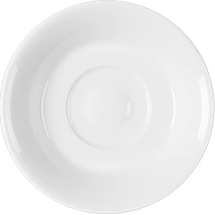 FINE DINE SAUCER FOR TEA/COFFEE CUP CODE FDCU20, DIA: 15 CM, COLOR: IVORY - Mabrook Hotel Supplies