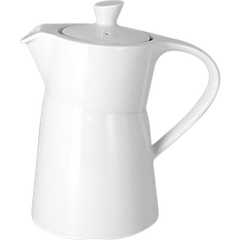GIRO COFFEE POT WITH LID, COLOR: IVORY, DIA: 8.3 CM, HEIGHT: 14.5 CM, CAP: 11.8 OZ/ 35 CL - Mabrook Hotel Supplies