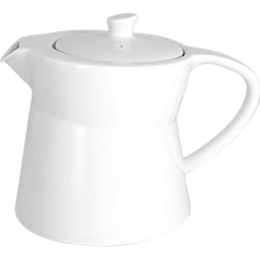GIRO TEAPOT AND LID, COLOR: IVORY, DIA: 10.2 CM, HEIGHT: 12.2 CM, CAP:  13.55 OZ/ 40 CL - Mabrook Hotel Supplies