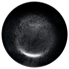 KARBON NANO DEEP COUPE PLATE, COLOR: BLACK, DIA: 23 CM, HEIGHT: 4 CM, CAP: 23.35 OZ/ 70 CL - Mabrook Hotel Supplies