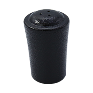NEO FUSION FINE DINE BLACK SALT SHAKER. DIA: 4.5 CM, H. 8 CM - Mabrook Hotel Supplies