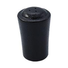 NEO FUSION FINE DINE BLACK SALT SHAKER. DIA: 4.5 CM, H. 8 CM - Mabrook Hotel Supplies