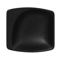 NEO FUSION MAZZA BLACK MINI SQUARE DISH, COLOR: BLACK, DIM: 7.9X7.3X2.1 CM, CAP: 1 OZ/ 3 CL - Mabrook Hotel Supplies