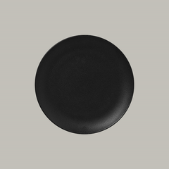 NEO FUSION NANO BLACK ROUND PLATE 27CM - Mabrook Hotel Supplies