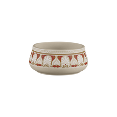 BAANTNA ARGILA THALI BOWL, RANGEEN - 3.3 OZ/ 10 CL - Mabrook Hotel Supplies