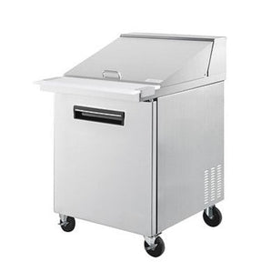 Single Doors Mega Salad/Sandwich Refrigerated Prep Table.