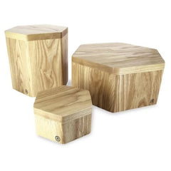 REVOL ALZAS TRONCO, HEXAGONAL, BEVELED CUT, ASH WOOD. - Mabrook Hotel Supplies