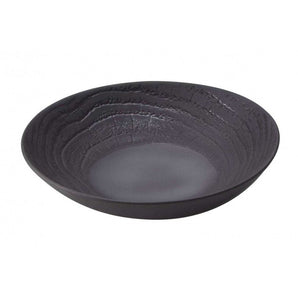 REVOL COLLECTION ARBORESCENCE DEEP COUPE PLATE, LIQUORICE - 1 LTR - Mabrook Hotel Supplies