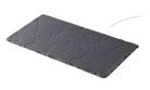 REVOL COLLECTION BASALT RECTANGULAR PLATE, MATT SLATE STYLE - 30X20x0.7 CM