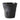 REVOL ALL BLACK CRUMPLE TUMBLER ESPRESSO CUP 8CL BLACK