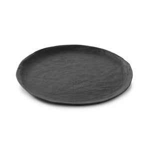 (656381) YLI COLLECTION DESSERT PLATE, MATT SLATE STYLE - 21 CM - Mabrook Hotel Supplies