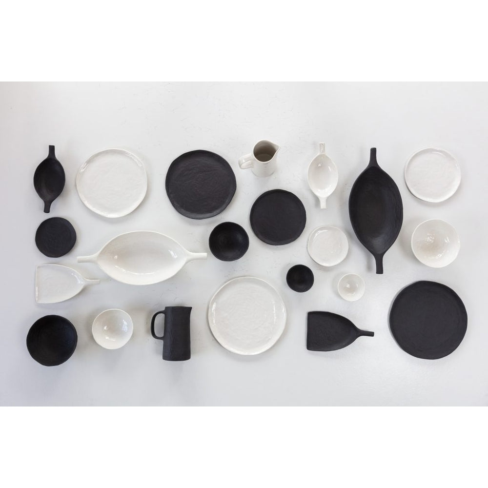 (656381) YLI COLLECTION DESSERT PLATE, MATT SLATE STYLE - 21 CM - Mabrook Hotel Supplies