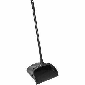 RUBBERMAID EXECUTIVE SERIES LOBBY PRO PLASTIC UPRIGHT DUST PAN - BLACK