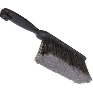 FLO-PAC COUNTER/BENCH BRUSH WITH FLAGGED POLYPROPYLENE BRISTLES - GRAY - Mabrook Hotel Supplies
