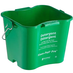KLEEN PAIL SANITIZING BUCKET, CAPACITY: 3 QT, COLOUR: GREEN, FITS INTO ANY HACCP PLAN DIMENSIONS:  15.24H x 19.05W x 15.24L CM( OLD CODE: SJR-KP97GN) - Mabrook Hotel Supplies