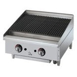 24" (61CM) LAVA ROCK GAS CHARBROILER COUNTERTOP.