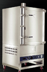STEAM HEAT MANDI OVEN, GAS, DIM: 80X80X155 H CM, SIZE: L, FEATURES: FULL SS. EXTERIOR AND INTERIOR, ELEC IGNITION, DIGITAL TEMP CONTROLLER - Mabrook Hotel Supplies