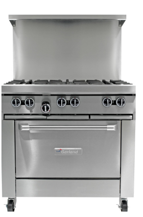 36" 6 Burner Range with Standard Oven - 236,000 BTU. - Mabrook Hotel Supplies