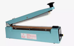 12  (30.48cm) Manual Hand Impulse Sealer with Side Cutter , No Warranty on Belt,Heater,Teflon Sheet,INK Roll - Mabrook Hotel Supplies