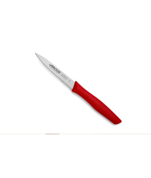 NOVA SERIES 100 MM SERRATED RED COLOUR PARING KNIFE - Mabrook Hotel Supplies