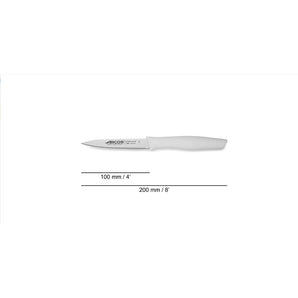 NOVA SERIES 100 MM SERRATED WHITE COLOUR PARING KNIFE - Mabrook Hotel Supplies