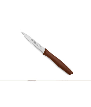 NOVA SERIES 100 MM SERRATED BROWN COLOUR PARING KNIFE - Mabrook Hotel Supplies