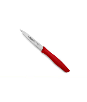 NOVA SERIES 100 MM RED COLOUR PARING KNIFE - Mabrook Hotel Supplies