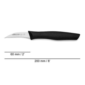 NOVA SERIES 60 MM BLACK COLOUR PARING KNIFE - Mabrook Hotel Supplies