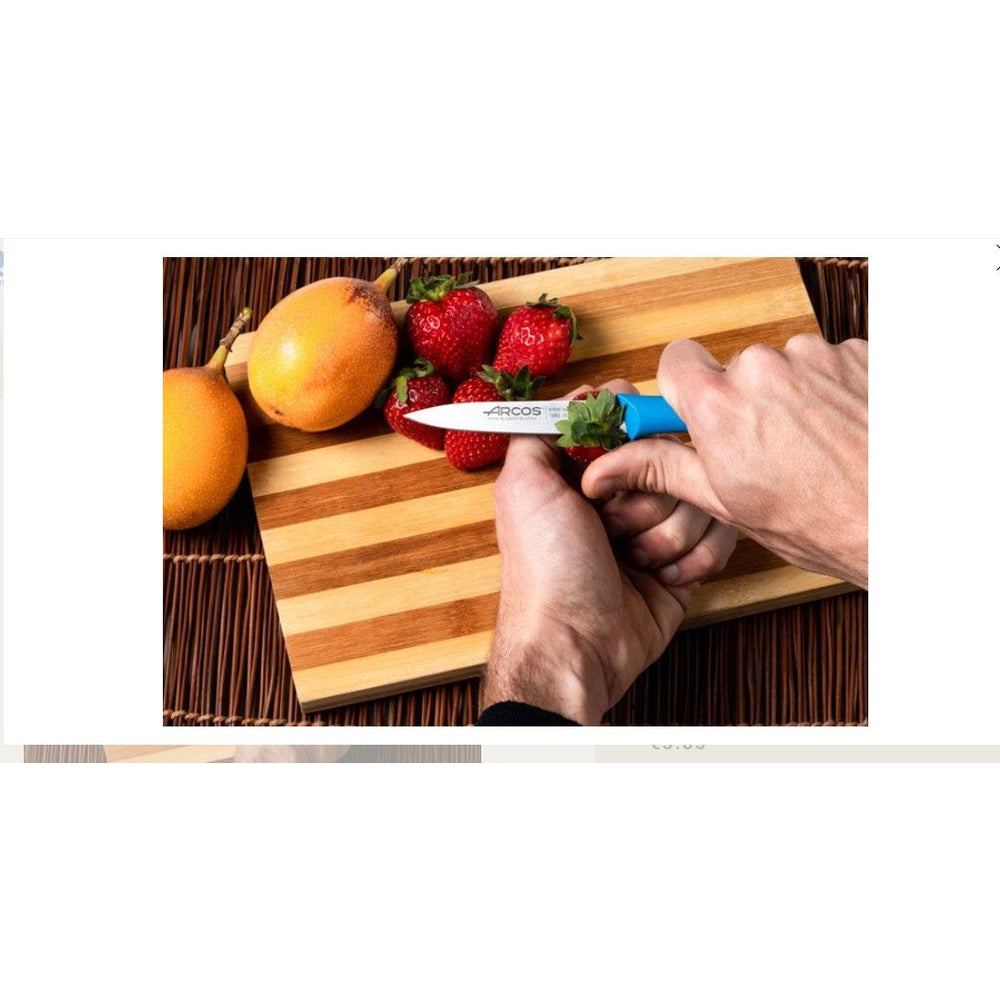 NOVA SERIES 100 MM BLUE COLOUR PARING KNIFE - Mabrook Hotel Supplies