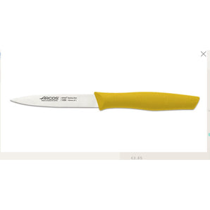 NOVA SERIES 100 MM YELLOW COLOUR PARING KNIFE - Mabrook Hotel Supplies