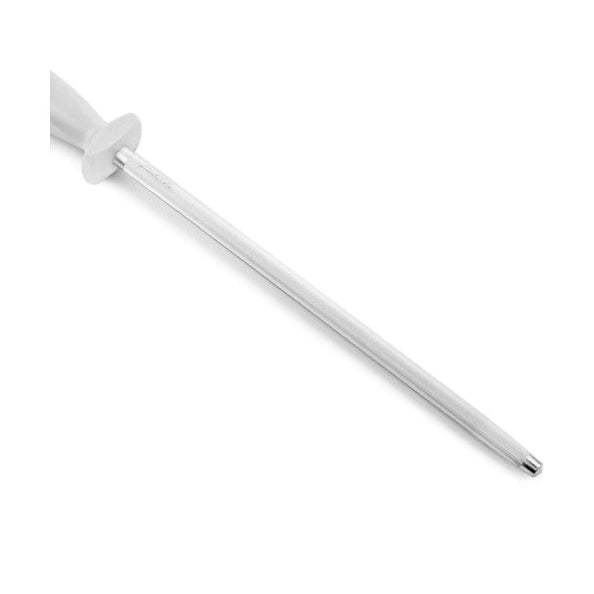 STAINLESS STEEL SHARPENING STEEL WHITE 300 MM / 13 MM IN DIAMETER - Mabrook Hotel Supplies