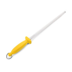 YELLOW STEEL SHARPENING STEEL 300 MM / 13 MM DIAMETER - Mabrook Hotel Supplies