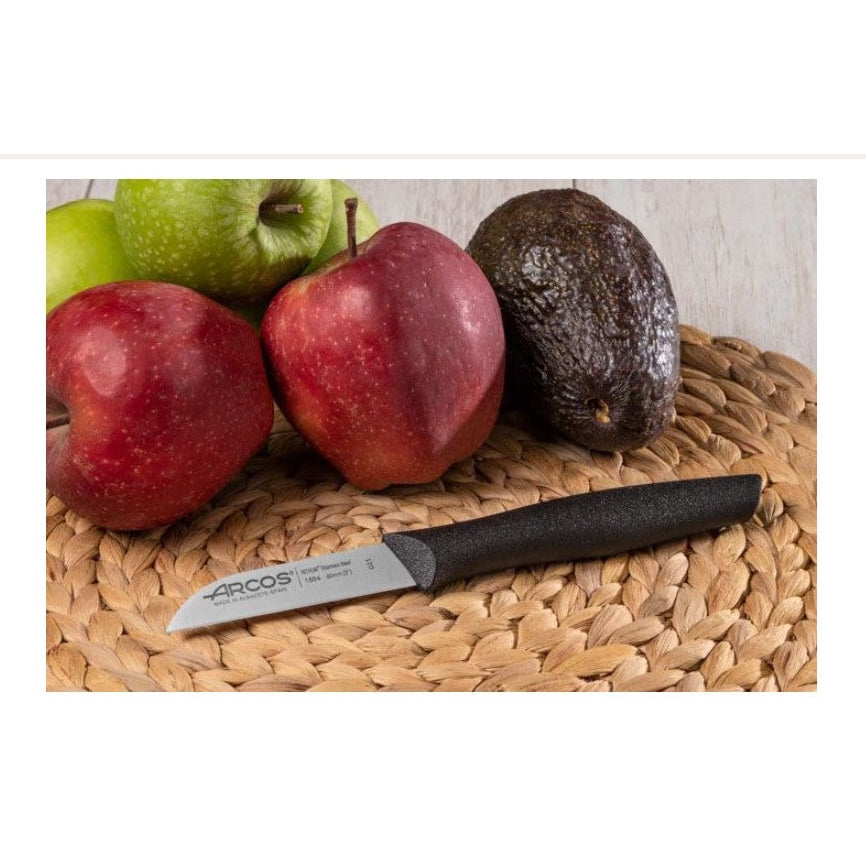 NOVA SERIES 80 MM BLACK COLOUR PARING KNIFE - Mabrook Hotel Supplies