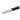 NOVA SERIES 85 MM SERRATED BLACK COLOUR PARING KNIFE - Mabrook Hotel Supplies