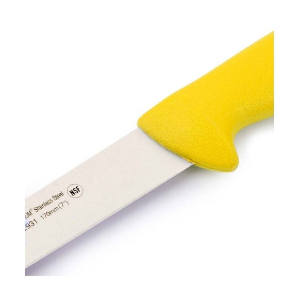 2900 SERIES 170 MM YELLOW COLOUR SOLE KNIFE - Mabrook Hotel Supplies
