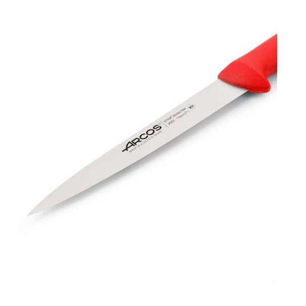 2900 SERIES 170 MM RED COLOUR SOLE KNIFE - Mabrook Hotel Supplies