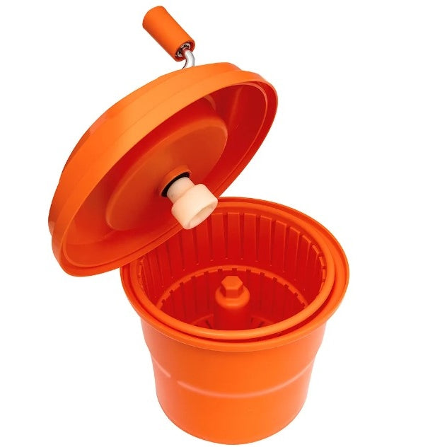 Dynamic E007 SDMINISC Manual Salad Spinner - 5 Liters Capacity - Mabrook Hotel Supplies