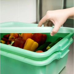 TRAEX COLOR-MATE GREEN FOOD STORAGE BOX LID - Mabrook Hotel Supplies