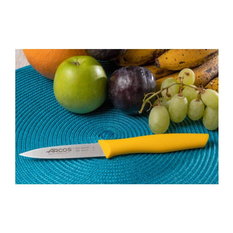 NOVA SERIES 85 MM YELLOW COLOUR PARING KNIFE - Mabrook Hotel Supplies