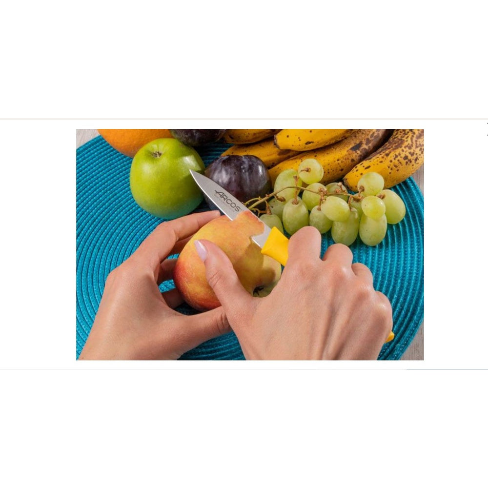 NOVA SERIES 85 MM YELLOW COLOUR PARING KNIFE - Mabrook Hotel Supplies