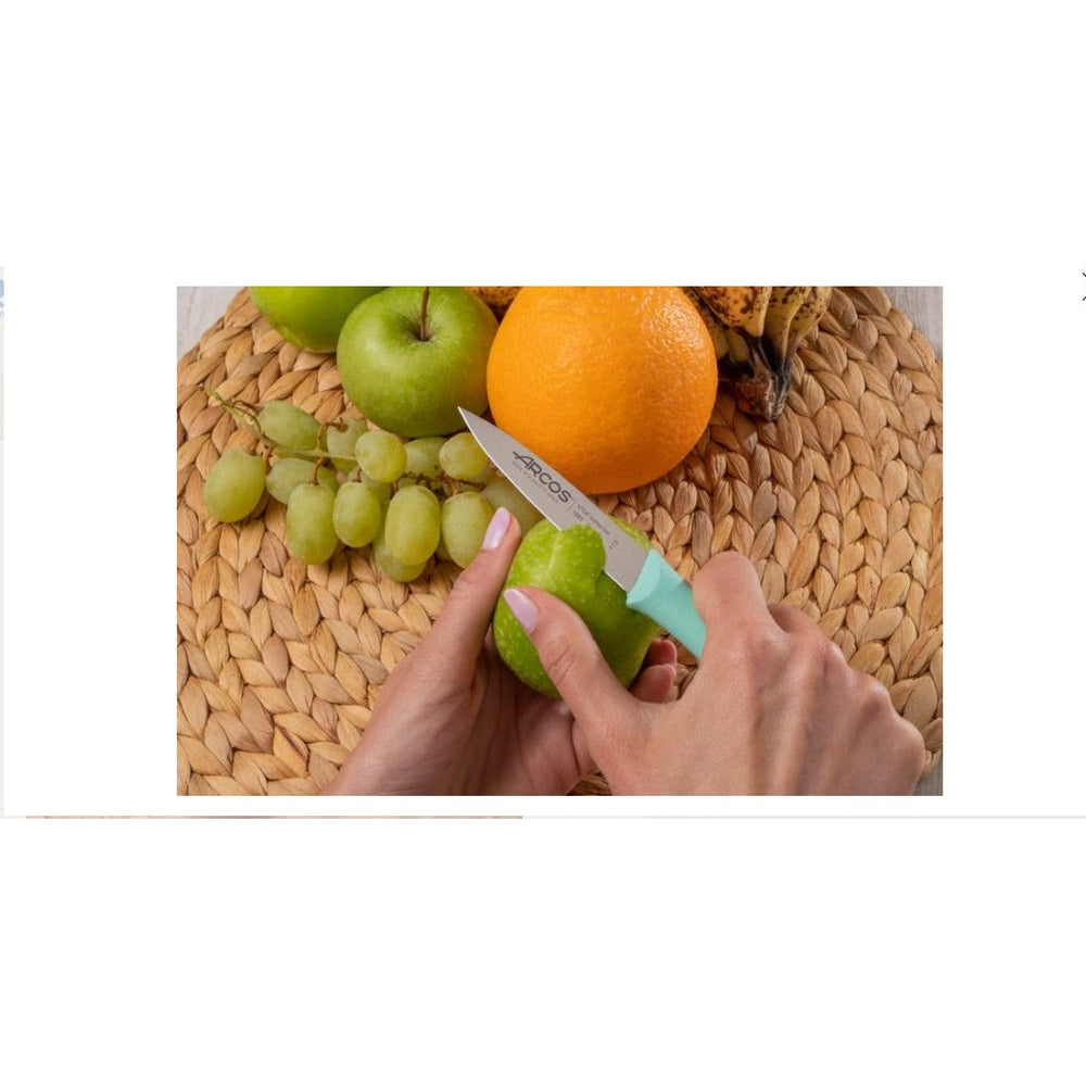 NOVA SERIES 85 MM MINT COLOUR PARING KNIFE - Mabrook Hotel Supplies