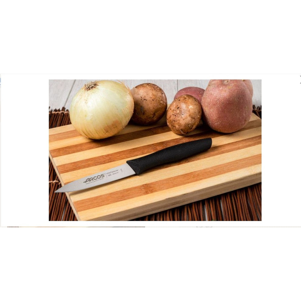 NOVA SERIES 100 MM BLACK COLOUR PARING KNIFE - Mabrook Hotel Supplies