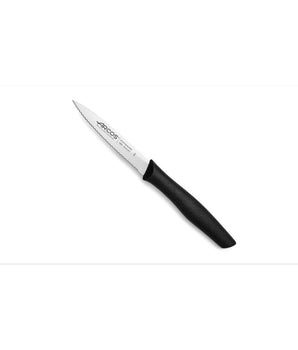 NOVA SERIES 100 MM SERRATED BLACK COLOUR PARING KNIFE - Mabrook Hotel Supplies