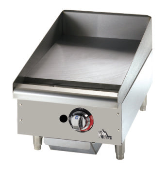 15  (38CM) HEAVY DUTY ELECTRIC GRIDDLE COUNTERTOP THERMOSTAT CONTROL. - Mabrook Hotel Supplies
