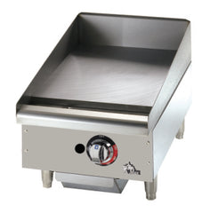 15  (38CM) HEAVY DUTY ELECTRIC GRIDDLE COUNTERTOP THERMOSTAT CONTROL. - Mabrook Hotel Supplies