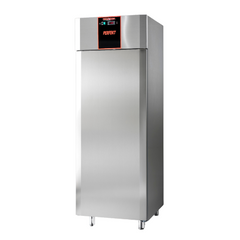 SINGLE DOOR UPRIGHT FREEZER 600 ltr WITH 4 SHELVES EACH DOORS & 4 CASTERS - PERFECT SERIES. - Mabrook Hotel Supplies