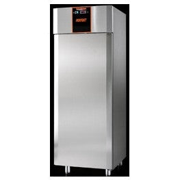 Single Door Upright  Refrigerator with Plasticized Shelves & Casters -  Perfect series.