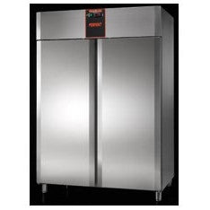 DOUBLE DOOR UPRIGHT FREEZER 1200 LTR WITH 4 SHELVES EACH DOOR & 4 CASTERS -PERFECT SERIES.